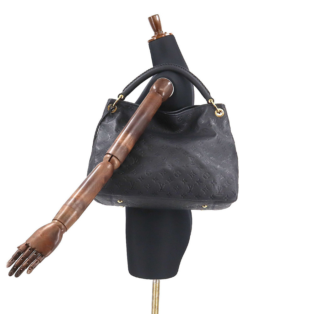 Louis Vuitton Monogram Implant Artsy MM Shoulder Bag Leather Infini - Picture 8 of 8